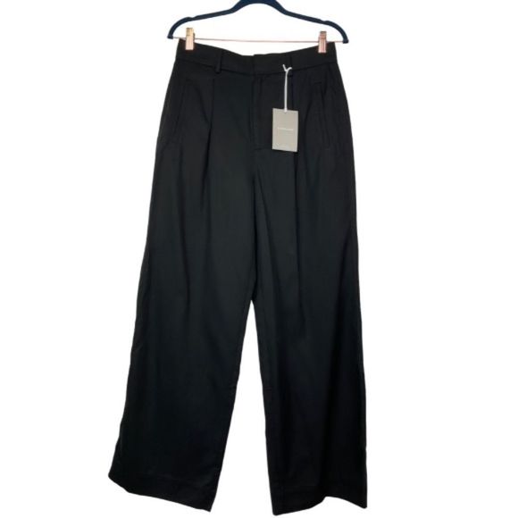 EVERLANE The Way-High Drape Pant 6S NWOT - Picture 4 of 13